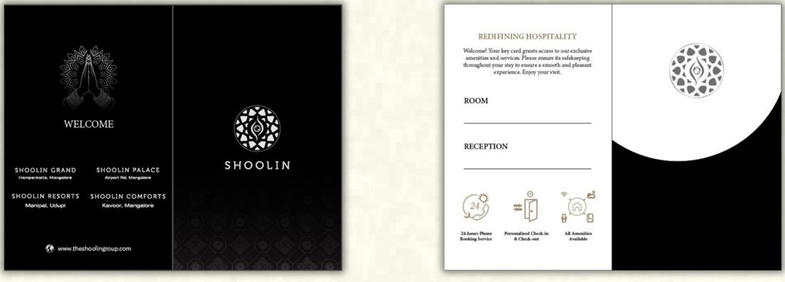Shoolin key card holder design
